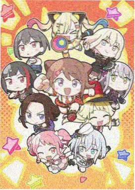 漫画头像图片晨露卷配色头像